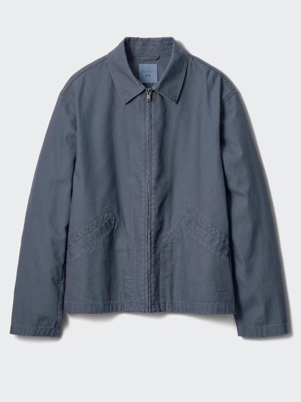 Uniqlo x JW Anderson Zip Up Blouson Jacket, Blue Vintage Workwear, Mens XS